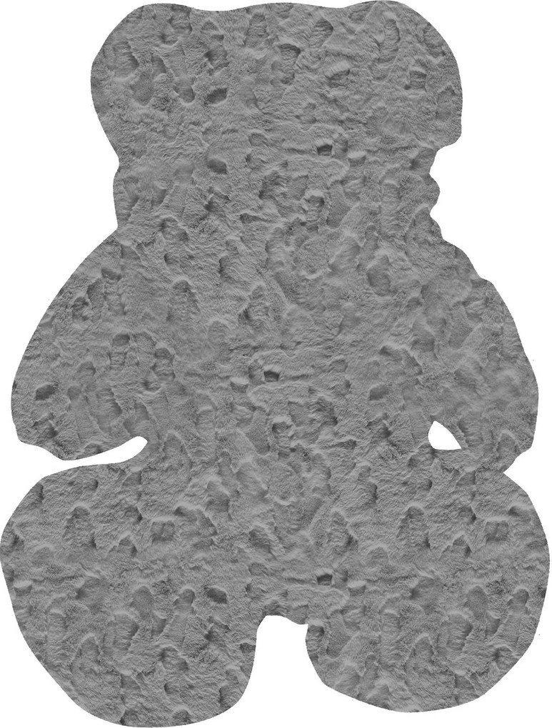 Παιδικό Χαλί GLACIAL GREY TEDDY BEAR Γκρι 90 x 110 εκ. MADI