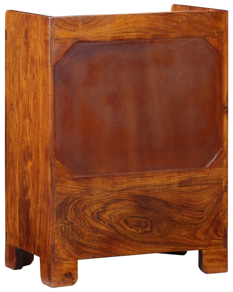 vidaXL βίδαXL Ντουλάπα Παπουτσιών 55x35x75 εκ. Σαφινό ξύλο Ακακίας