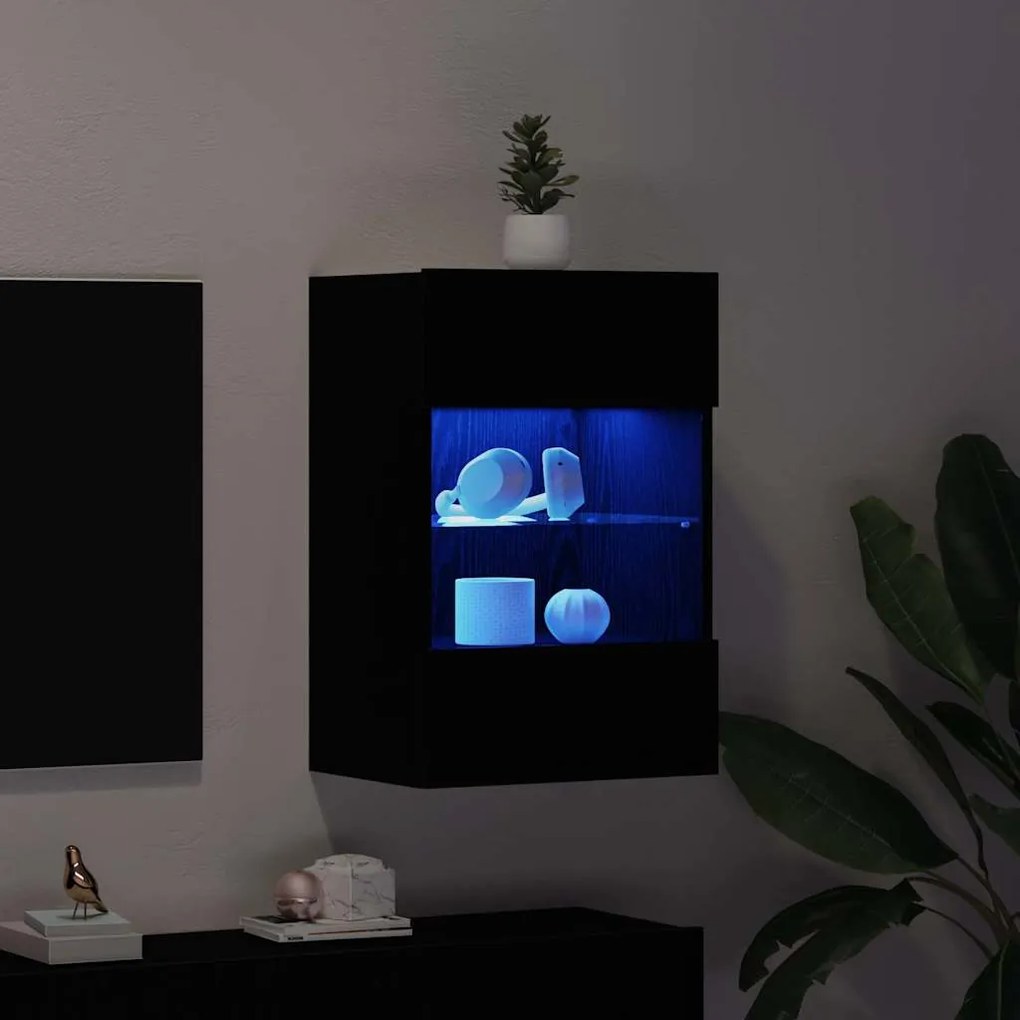 vidaXL Ντουλάπι TV Μαύρο 40 x 30 x 60.5 cm Επεξεργασμένο ξύλο
