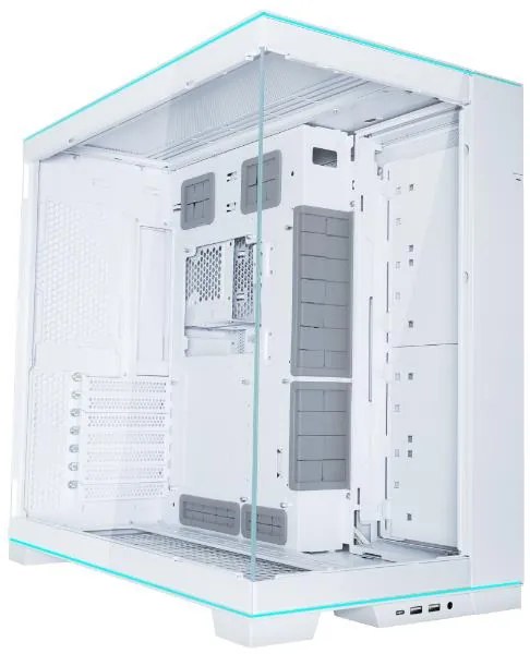 Case|LIAN LI|O11 DYNAMIC EVO RGB|Tower|Case product features Transparent panel|ATX|EATX|MicroATX|MiniITX|Colour White|G99.O11DERGBW.00