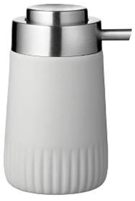 Δοχείο Κρεμοσάπουνου Plissé 977308 8x14,5cm Light Grey Sodahl Stainless Steel