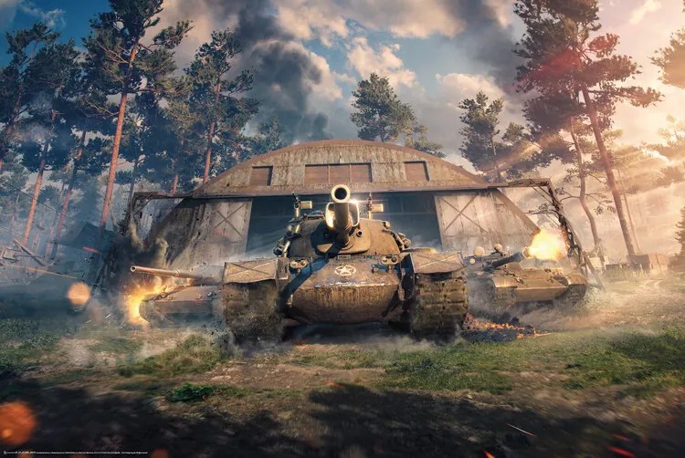 Αφίσα World of Tanks - Back In Action