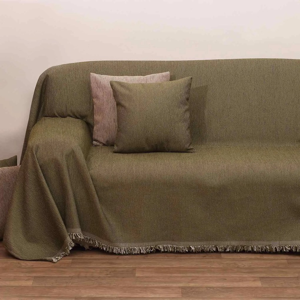 Ριχτάρι 2100 Λαδί Viopros Three-Seater 180x280cm Chenille