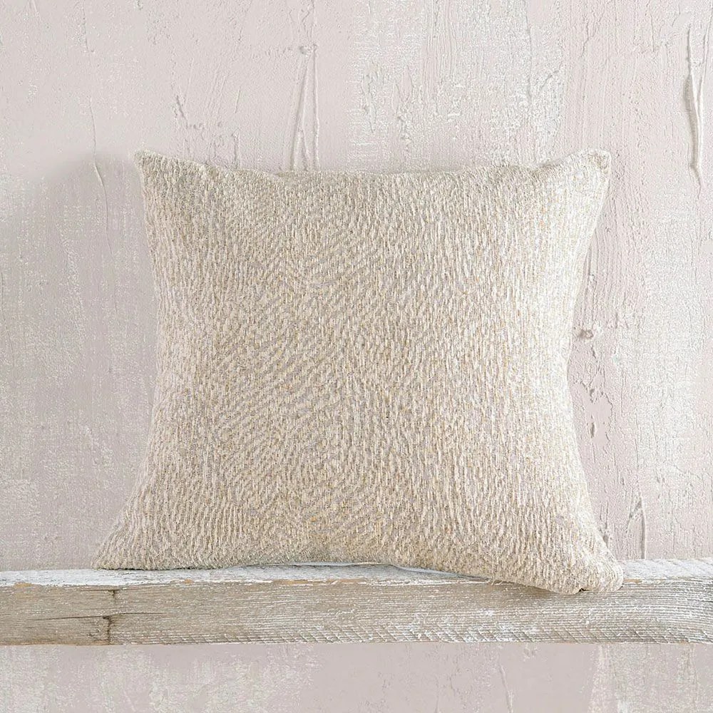Μαξιλαροθήκη Διακοσμητική Fidel Beige Ρυθμός 40Χ40 Βαμβάκι-Chenille