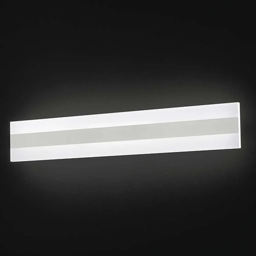 Φωτιστικό Τοίχου - Απλίκα 6368 B LN 30W Led 4000K 60x10cm White Perenz Μέταλλο,Ακρυλικό