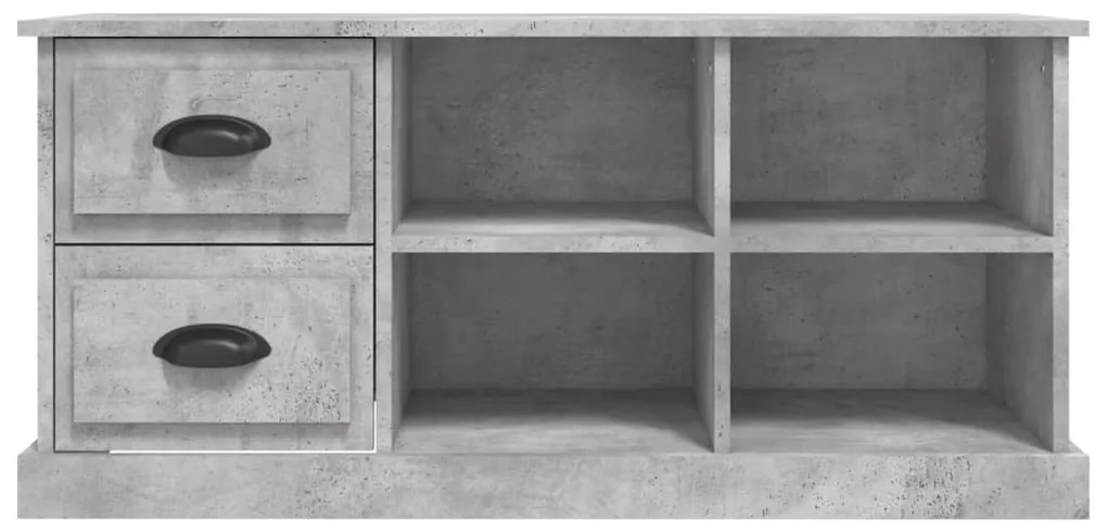 vidaXL Έπιπλο Τηλεόρασης Γκρι Σκυρ. 102x35,5x47,5 εκ. Επεξ. Ξύλο