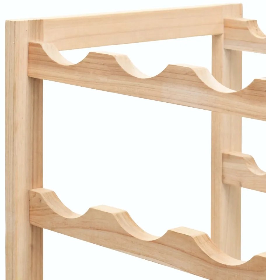 vidaXL Ραφιέρα/Σταντ Κρασιών 57,5 x 28 x 102 εκ. από Ξύλο Κέδρου