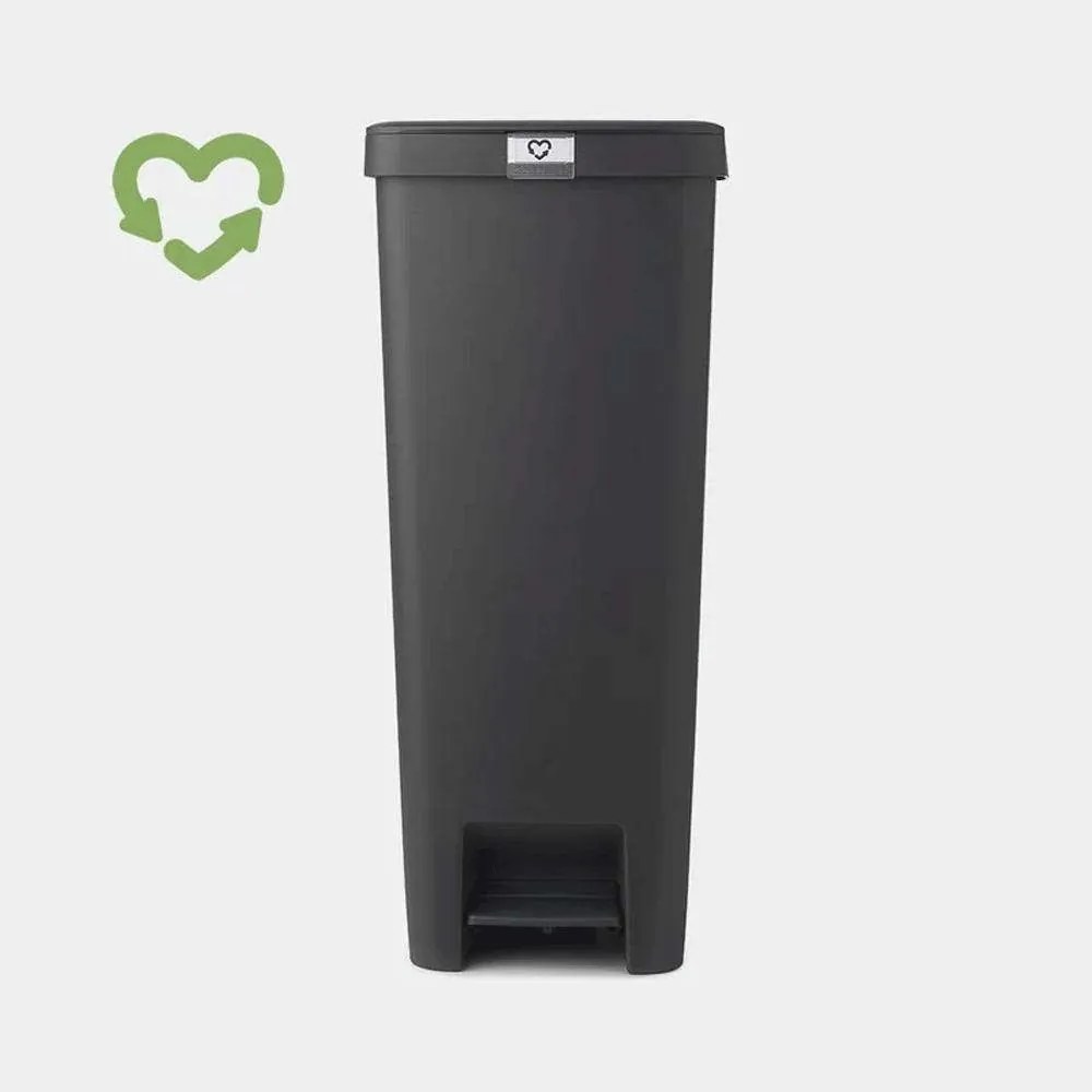 Κάδος Απορριμμάτων Stepup 40Lt 081.8000/23 Light Grey Brabantia Recycled