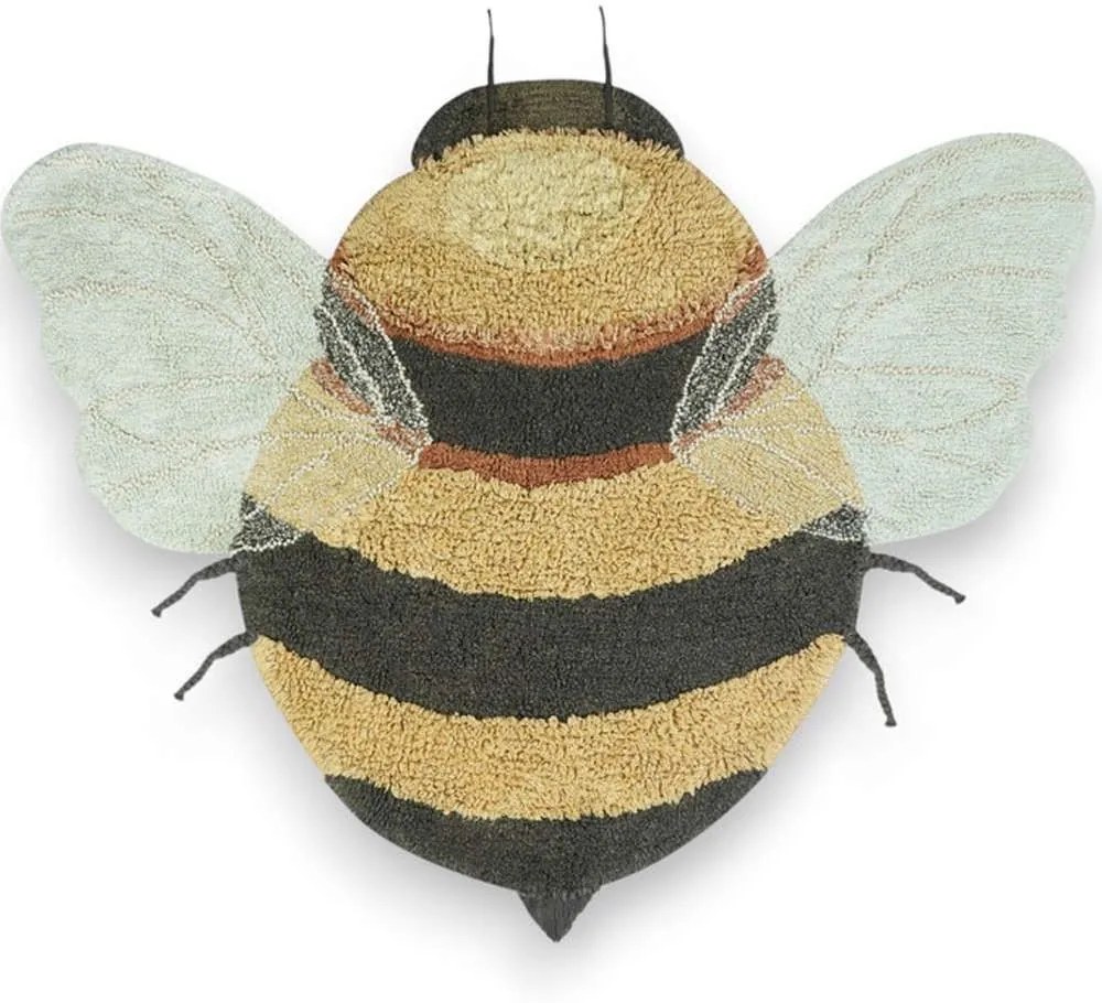 Χαλί Bee LOR-C-BEE Anthracite-Beige Lorena Canals 115X150cm