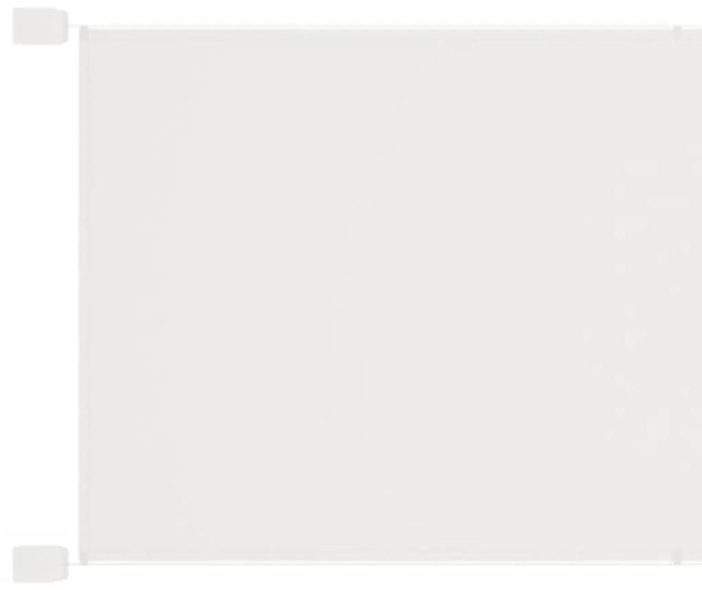 Τέντα Κάθετη Λευκή 180 x 1200 εκ. από Ύφασμα Oxford - Λευκό