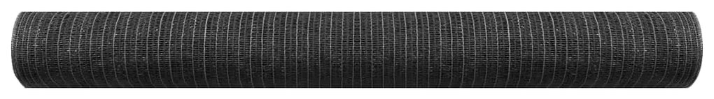 vidaXL Δίχτυ Σκίασης Ανθρακί 3,6 x 25 μ. από HDPE 75 γρ./μ²