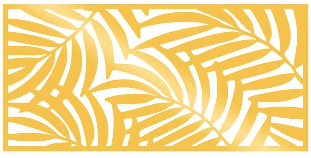 Διακοσμητικό Τοίχου 891TNL1963 100x48cm Gold Wallity Μέταλλο