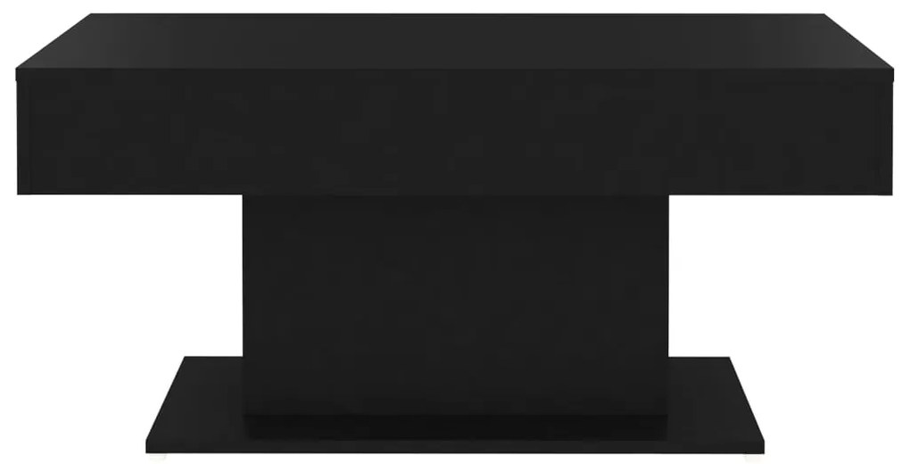 vidaXL Τραπεζάκι Σαλονιού Μαύρο 96 x 50 x 45 εκ. από Μοριοσανίδα