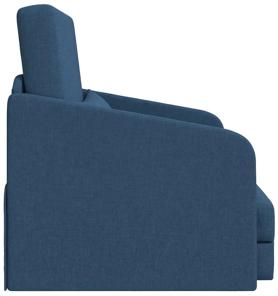 vidaXL Κρεβάτι καναπές Μπλε 65 x 80 x 83 εκ. ύφασμα