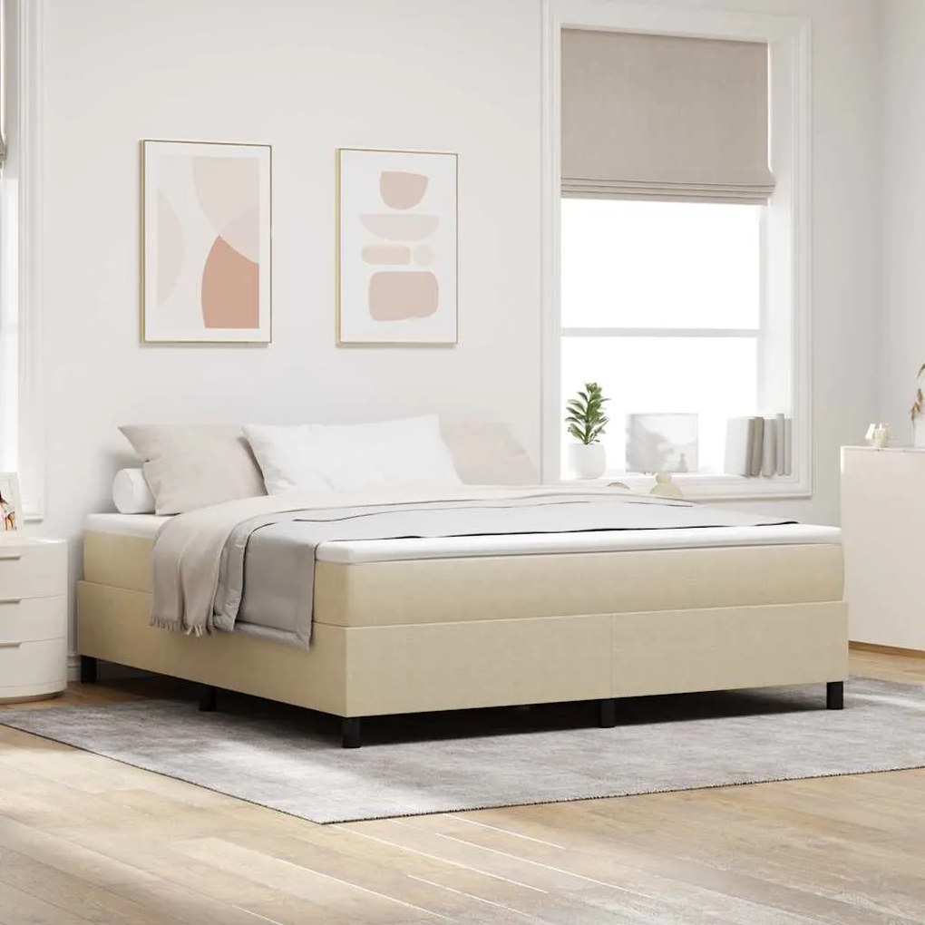 vidaXL Κρεβάτι με ελατήρια Γκρι Πράσινο 180 x 200 cm Βελούδο