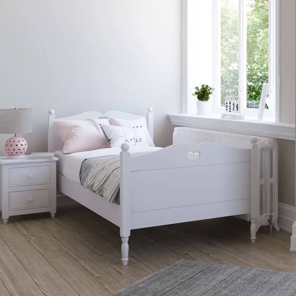 Κρεβάτι Bella  White  90x200cm  BC60016 BabyCute