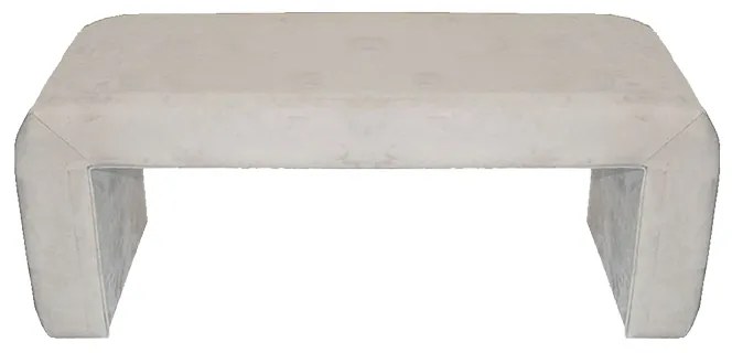 Σκαμπό Gagga Inart βελούδο σε μπεζ απόχρωση 110x40x45εκ