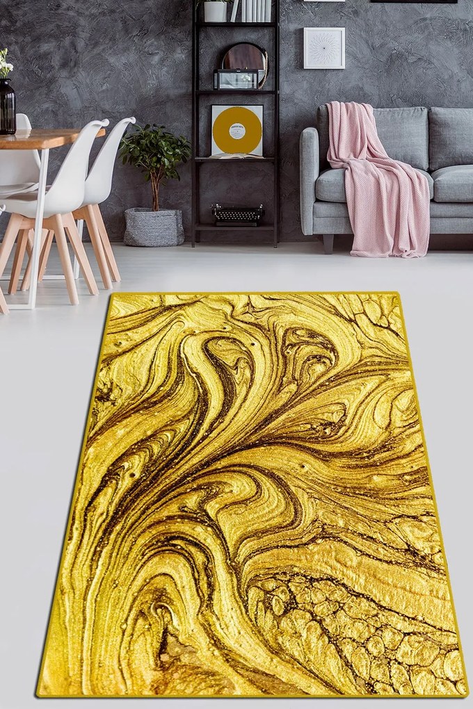 Χαλί Honey Foam Djt 286CHL5756 Gold Conceptum Hypnose 150X200cm