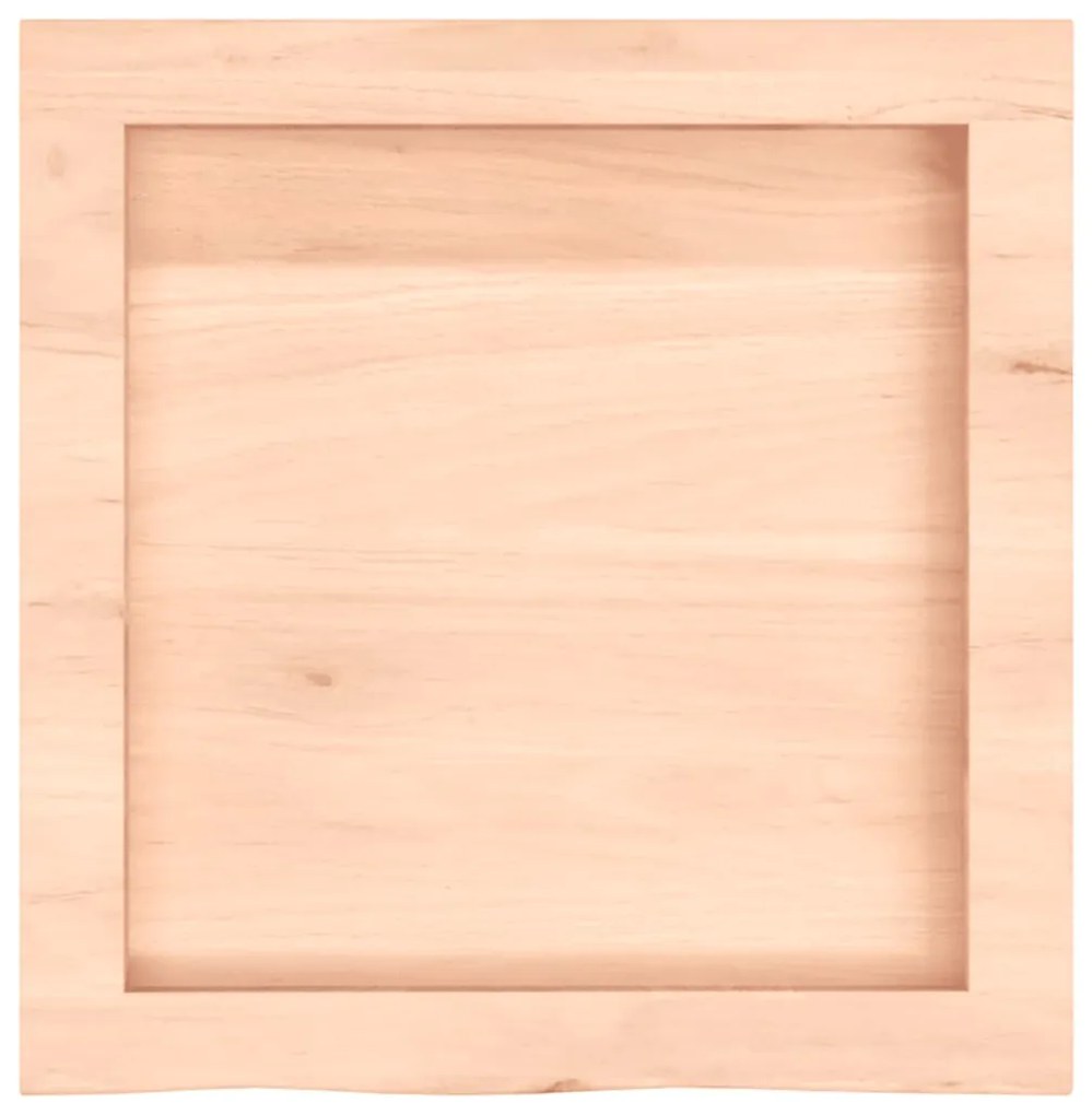 vidaXL Ράφι Τοίχου 40x40x(2-6) εκ. από Ακατέργαστο Μασίφ Ξύλο Δρυός