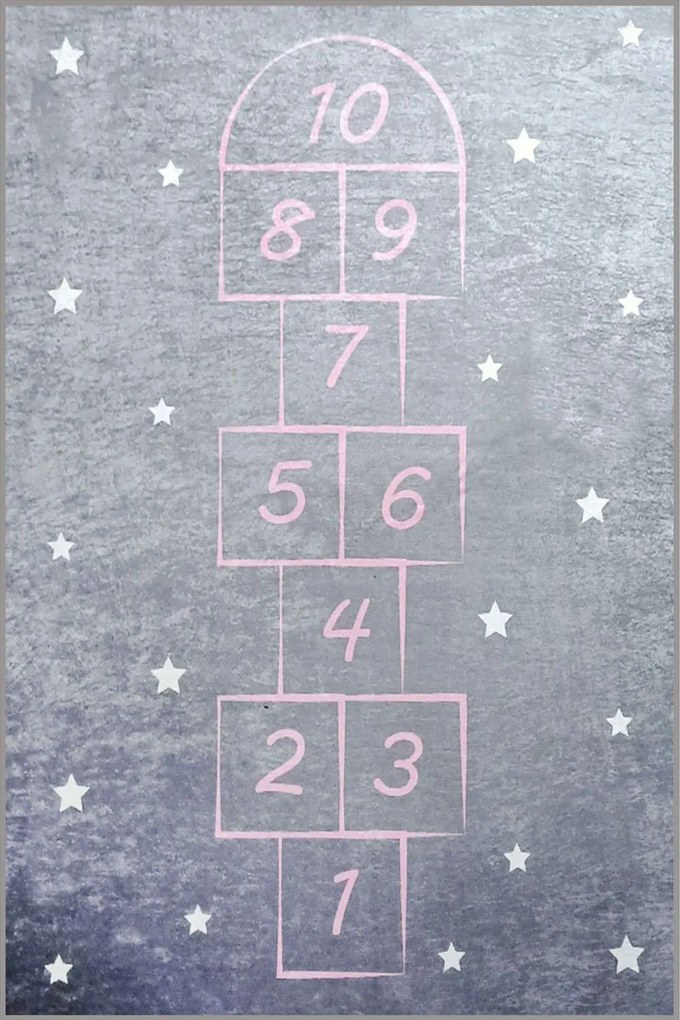 Χαλί Hopscotch Purple-Pink Conceptum Hypnose 100X160cm