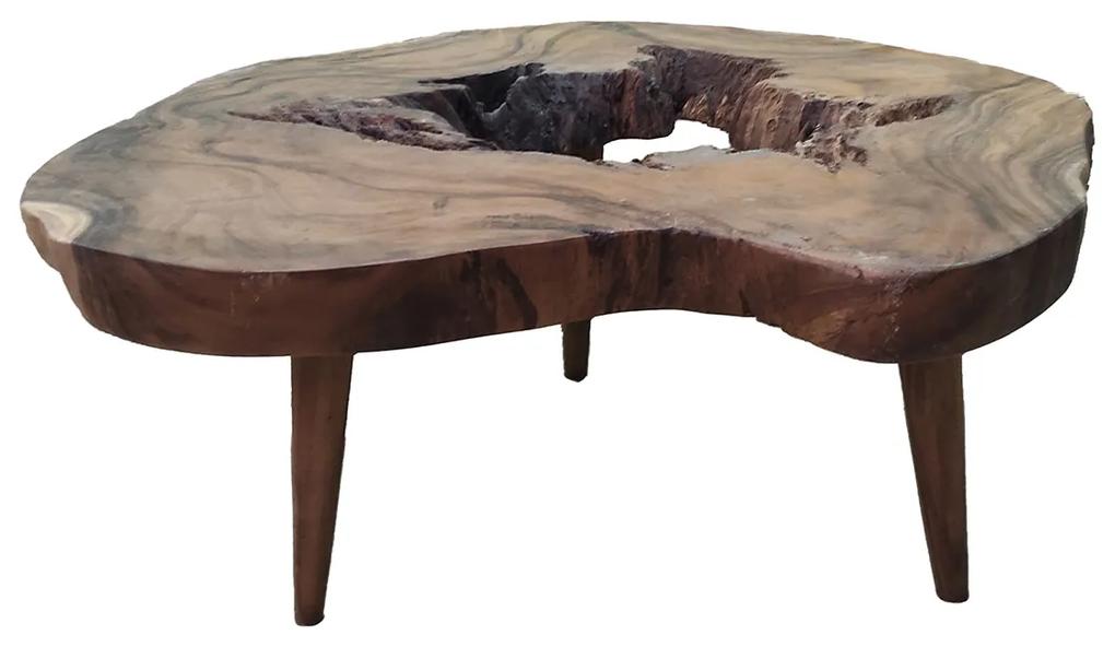 Τραπέζι Σαλονιού Nature Φ100x50cm