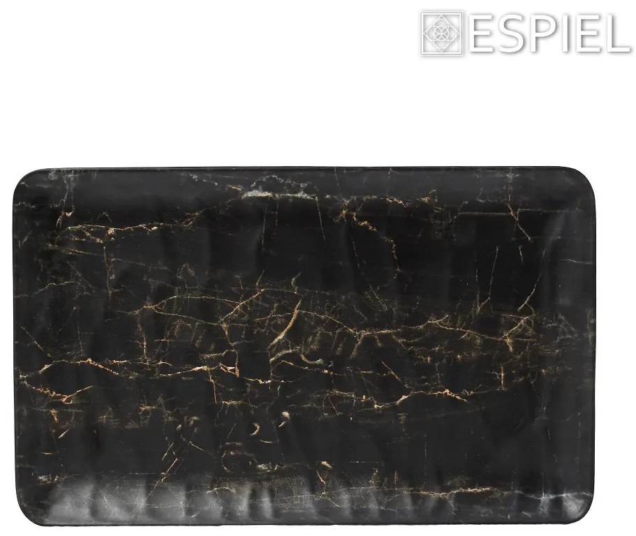 BLACK WOOD ΠΙΑΤΕΛΑ HYBRID ΟΡΘΟΓ. GN1/2 26,5Χ32,5ΕΚ. | Συσκευασία 6 τμχ