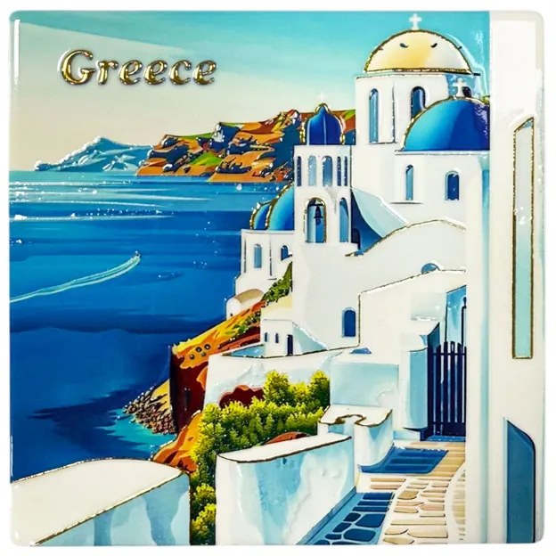 Σετ σουβέρ Greece 4τμχ - Coaster set 4pcs