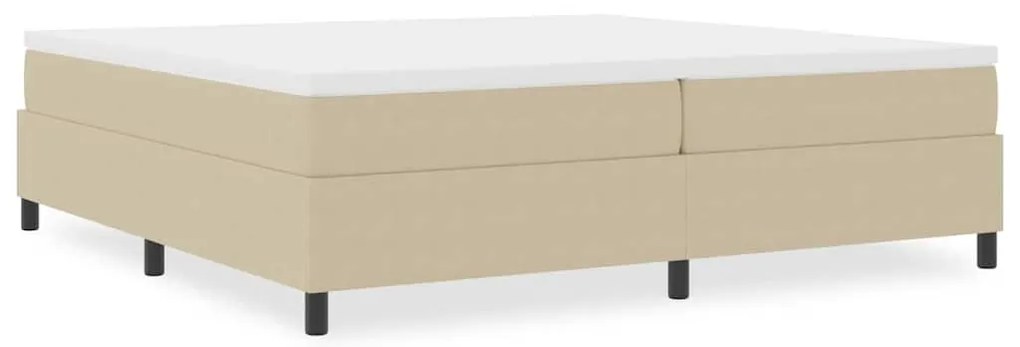vidaXL Κρεβάτι με ελατήρια Γκρι Πράσινο 200 x 200 cm Βελούδο