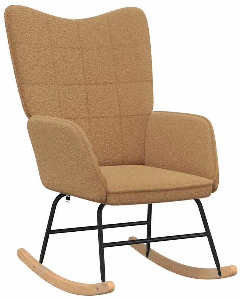 vidaXL Χαλαρωτική Πολυθρόνα Μπεζ 61 x 78 x 98 εκ. ύφασμα