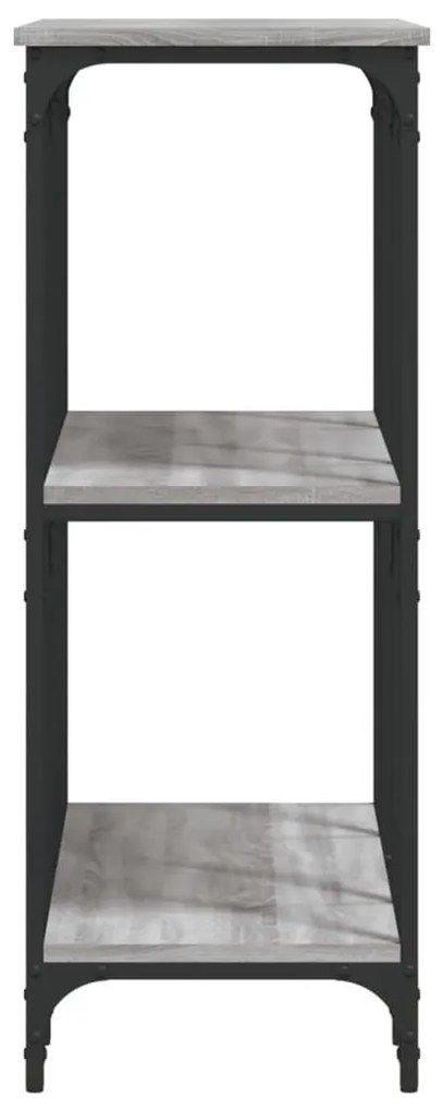 Τραπέζι Κονσόλα Γκρι Sonoma 102x35x90 εκ. Επεξεργασμένο Ξύλο - Γκρι