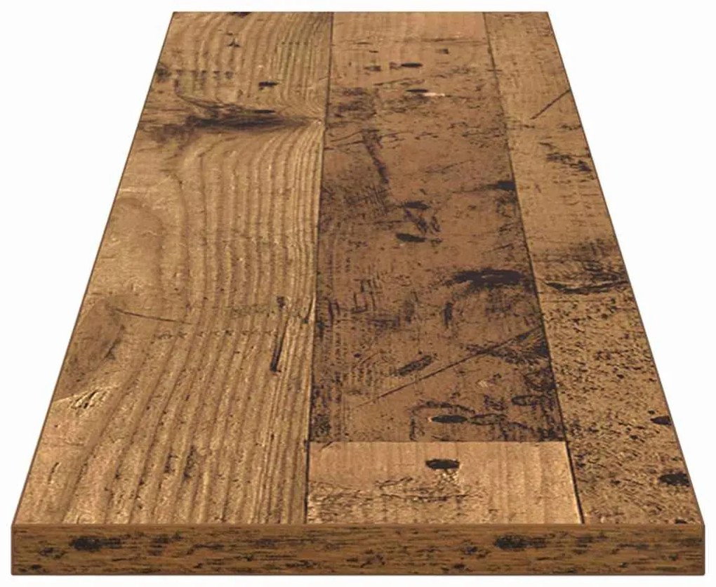 vidaXL Ράφι Βιβλίων 4 pcs Καφέ 100 x 20 x 1,5 cm Επεξεργασμένο ξύλο