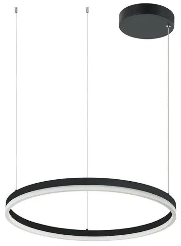 Κρεμαστό Φωτιστικό Οροφής LED 43W IP20 Zambelis-20260-Μαύρο 20260