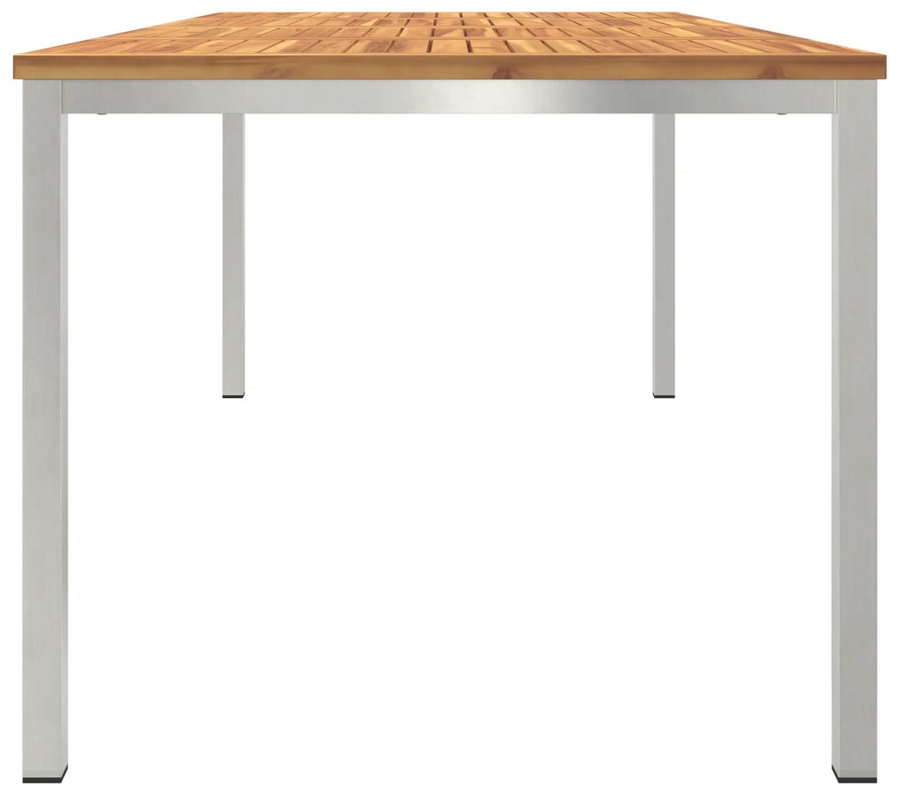 vidaXL Τραπεζάκι Φαγητού  200x90x74.5 εκ. από Μασίφ Ξύλο Ακακίας