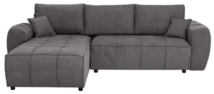 Γωνιακός Καναπές Atlanta Fylliana Γκρί 265x190x95 εκ. 265x190x95 εκ.