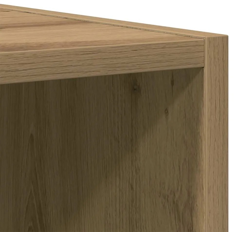 Ντουλάπι βιβλίου/Σιδερένιο ντουλάπι Artisan Oak 66x30x98 cm - Καφέ