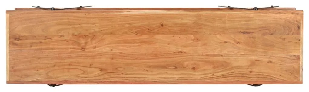 vidaXL Έπιπλο Τηλεόρασης 160 x 40 x 50 εκ. από Μασίφ Ξύλο Ακακίας