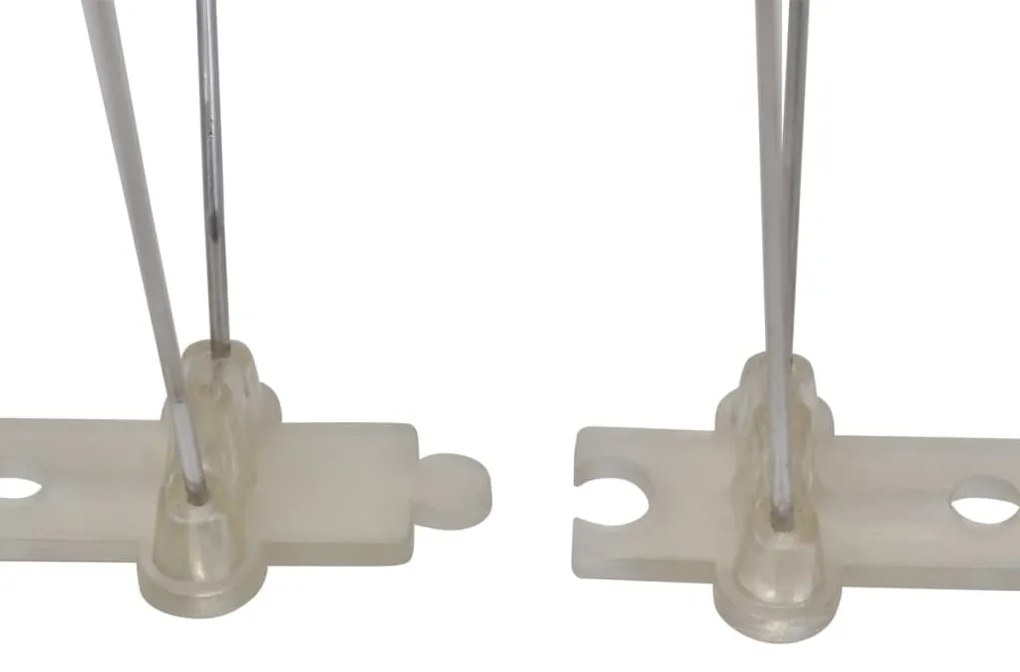 vidaXL Απωθητικές Ακίδες Περιστεριών 4 Σειρών Σετ των 6 3 μ. Πλαστικές