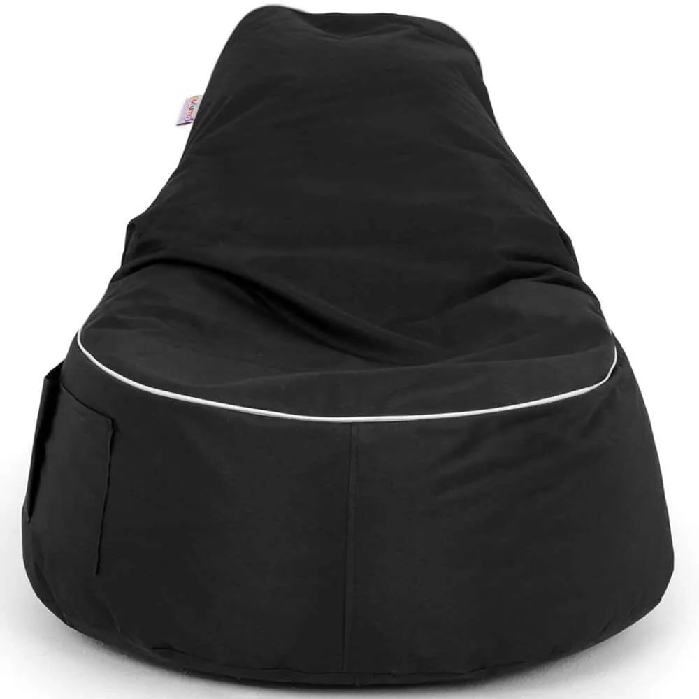 Πουφ Αδιάβροχο Golf 535PFT1194 80x30x75cm Black