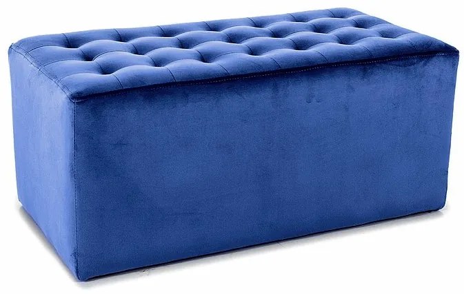 PUF LORI 2 VELVET GRANATOWY BLUVEL 86