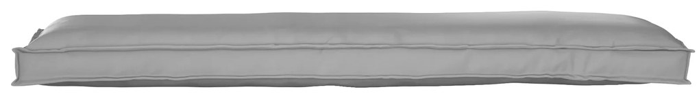 vidaXL Μαξιλάρι Παλέτας για Παγκάκι Γκρι 150x40x8 εκ. Ύφασμα Oxford