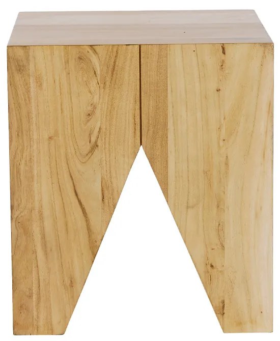 EMIR SIDE TABLE ΦΥΣΙΚΟ 40x40xH45cm - 04-1101