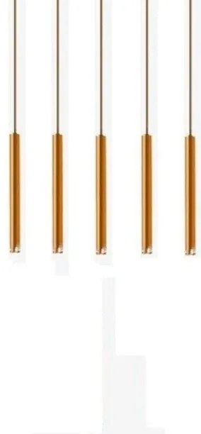Κρεμαστό Φωτιστικό Οροφής 100-09710-12BRS Luma-100-09710-12BRS-COPPER-Χάλκινο 100-09710-12BRS-COPPER
