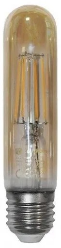 Λαμπτήρας LED E27 6W Σωλήνας Μελί Θερμό 2200k 600lm 13-2730125600 Lumen Adeleq-13-2730125600-Μελί 13-2730125600