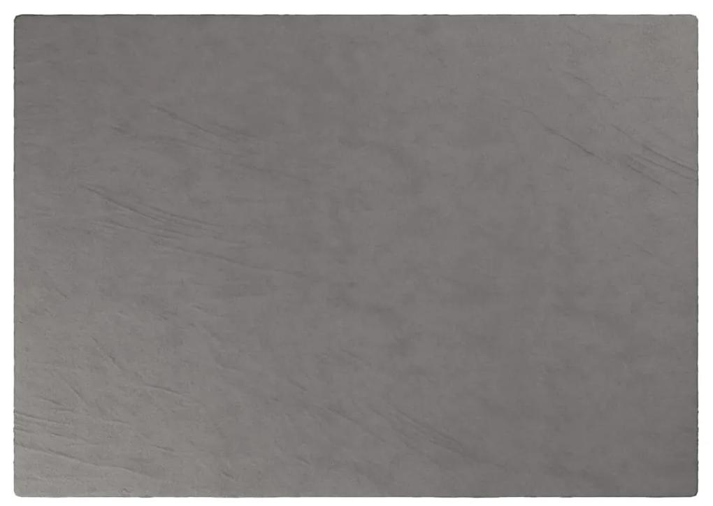 vidaXL Κουβέρτα Βαρύτητας με Κάλυμμα Γκρι 155x220 εκ. 7 κ. Υφασμάτινη