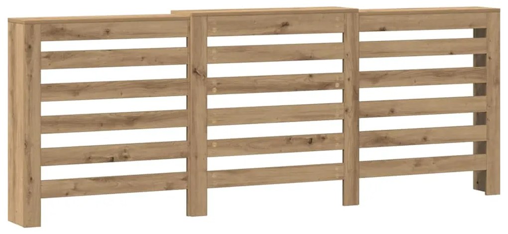 vidaXL Κάλυμμα Καλοριφέρ Αρτισιανή Δρυς 205x21,5x83,5 εκ Επεξ. Ξύλο
