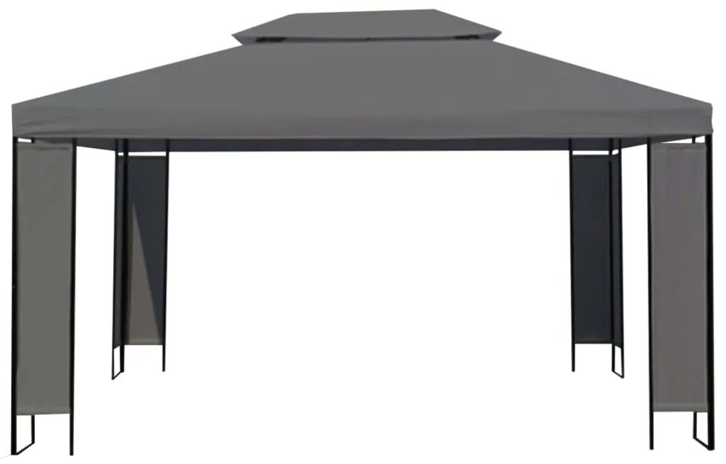 vidaXL Κιόσκι Ανθρακί 300 x 400 εκ.