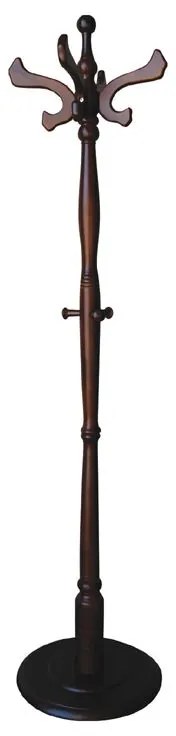 CAROL Καλόγερος Ξύλο Καρυδί Φ40 H.180cm