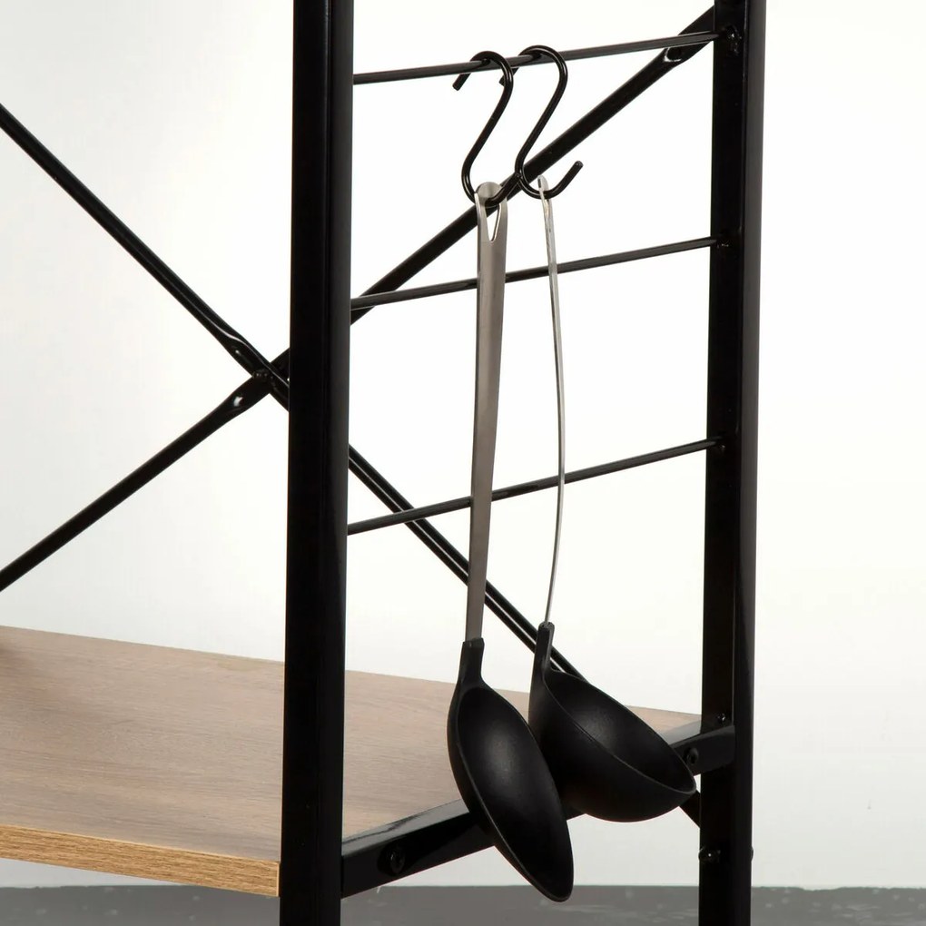 Ράφια Max Home Χάλυβας μελαμίνη τσιπ - ματ