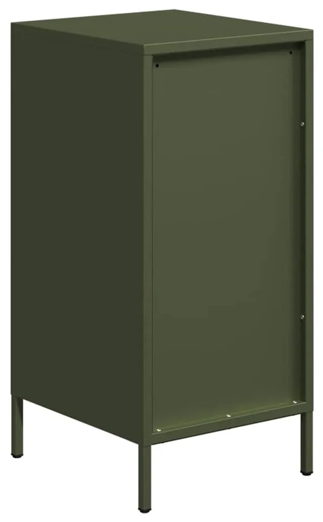 vidaXL Ντουλάπι Λαδί 35x39x73,5 εκ. από Χάλυβα Ψυχρής Έλασης