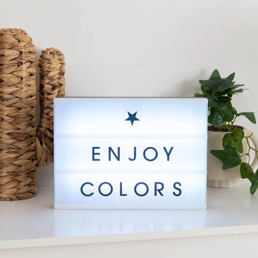 Διακοσμητικό Φωτιστικό LED A-S Light Box 146005